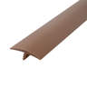 Outwater 1-1/2 In. Dark Brown Flexible Polyethylene Center Barb Hobbyist Pack Bumper Tee Moulding Edging 12 Ft. Long Coil 3P1.27.00091 - The Home Depot